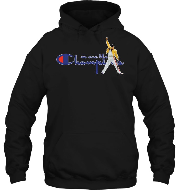 we are the champions champion hoodie